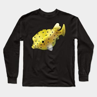 Cozy Yellow Boxfish Long Sleeve T-Shirt